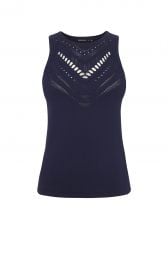 OPEN-KNIT TOP at Karen Millen